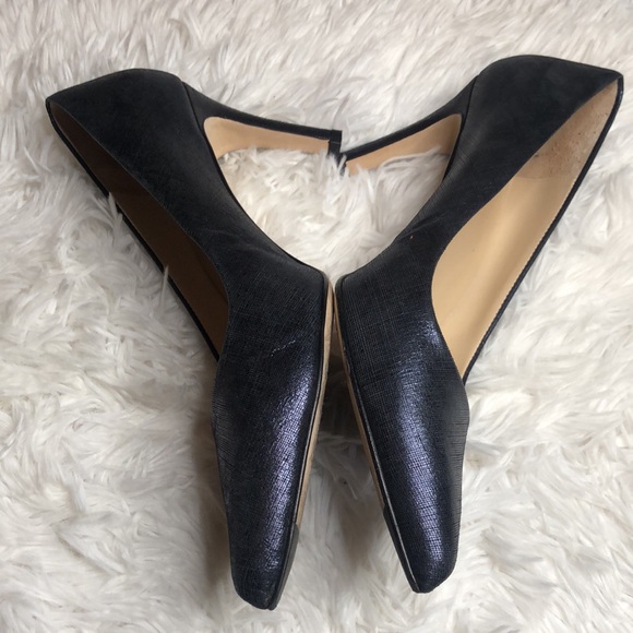 Jon Josef Blue Pumps Heels Textured Pointed Toe 9.5 - Picture 9 of 9